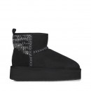 EMU  batukai su merinosų avikailiu Stinger Knit Platform Black